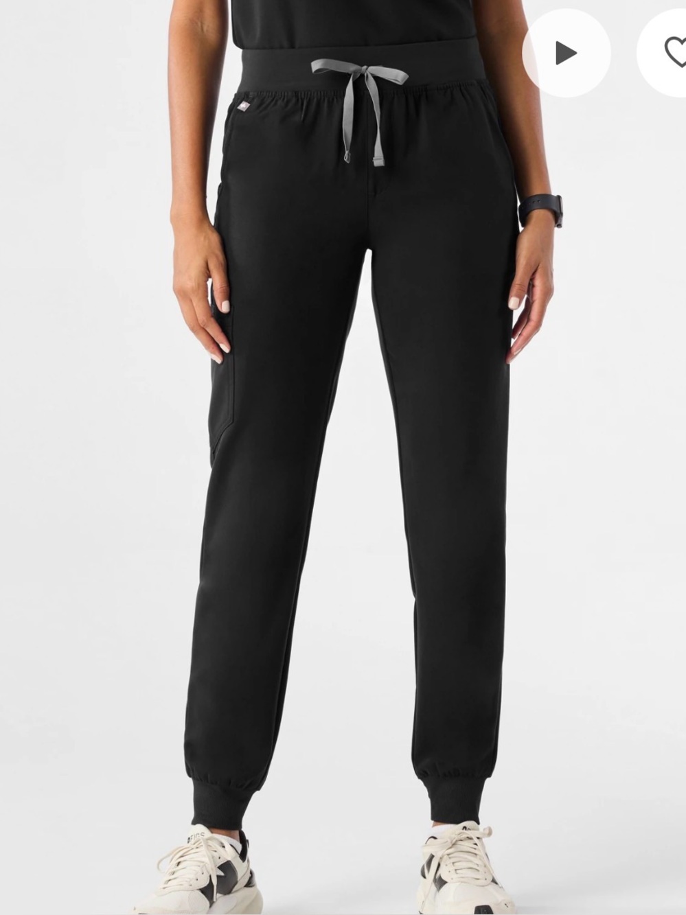 Figs Black Women's Joggers